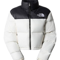 The North Face, Geaca cu guler inalt, Negru, Alb, XS The North Face, Geaca cu guler inalt, Negru, Alb, XS