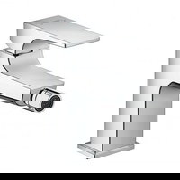 Baterie bideu Hansgrohe Metropol, cu ventil push-open, Crom