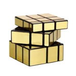 Cub Magic 3x3x3, Moyu MoFang JiaoShi MeiLong Mirror, Gold , 288CUB-1, BV