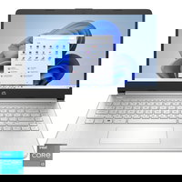 Laptop ultraportabil HP 14s-dq5007nq cu procesor Intel(r) Core(tm) i3-1215U pana la 4.40 GHz