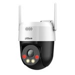 Camera supraveghere IP WiFi PT Dahua Full Color Smart Dual Light Active Deterrence SD2A200HB-GN-AW-PV-0400-S2, 2 MP, 4 mm, IR/lumina alba 30 m, detectie umana, slot card, alarma acustica si vizuala, microfon, vizualizare de pe telefon, Dahua