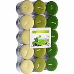 Set 30 pastile lumanari parfumate bispol - green tea, StoneMania Bijou