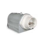 CEE EXTRA-LOW VOLTAGE Priza aparenta, 90° unghiular, 32A 2P 20-25/40-50V DC 10H IP44, Palazzoli