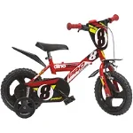 Bicicleta copii Dino Bikes 12' Pro-cross rosu, Dino Bikes