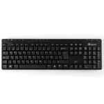 Kit tastatura, mouse wireless + OTG 2.4GHz USB nano negru, NGS, NGS