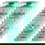 
Set 2 x Sampon L'Oreal Paris Elseve Argila Extraordinara, pentru Par Normal / Gras, 250 ml
