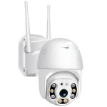 Camera Supraveghere IP PTZ P12, Dome, Wireless, 355°, 1080p, LED+IR, Exterior, ONVIF, NVR, Senzor Miscare