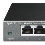 SWITCH TP-LINK 8 porturi Gigabit. carcasa metalica and TL-SG108S and include timbru verde 1.5 lei