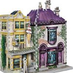 Puzzle 3D Wrebbit - Harry Potter - Madam Malkin's & Florean Fortescue's Ice Cream, 290 piese (3D-0510), wrebbit