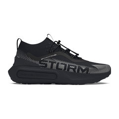 Under Armour, Pantofi sport slip-on Phantom 4 Storm, Negru, Gri, 9 Under Armour, Pantofi sport slip-on Phantom 4 Storm, Negru, Gri, 9