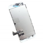 Display iPhone SE 2020 A2296 LCD Alb Complet Cu Tablita Metalica Si Conector Amprenta, Apple