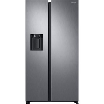Side by side Samsung RS68N8321S9, 617 L, A++, Full No Frost, Twin Cooling, H 178 cm, Inox, Samsung