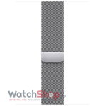 Curea (bratara) ceas Apple Silver Milanese Loop (carcasa 45 mm)