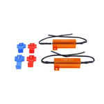 Set 2 anulatoare eroare de bec ars pentru becuri cu LED 6Ohm, 50W, 12V, AMIO