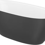 Cada freestanding, ovala, Roca Ariane A248470000, compozit, 165 x 75 cm, alb