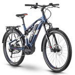 Bicicleta Electrica Oras Raymon CrossRay FS E 4.0 - 27.5 Inch, XXL, Albastru, Raymon