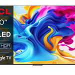 LED Smart TV QLED 50C645 Seria C645 126cm gri-negru 4K UHD HDR, TCL