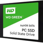 Solid-State Drive (SSD) WESTERN DIGITAL Green, 240GB, SATA3, 2.5", WDS240G2G0A