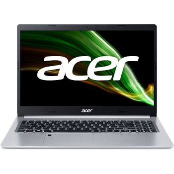 Laptop ACER Aspire 5 A515-45 NX.A82EX.00S, 15.6" Full HD, AMD® Ryzen™ 7 5700U, 8GB RAM, SSD 512GB, AMD Radeon Graphics, Fara sistem de operare, Silver