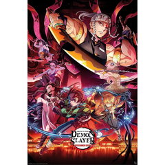 Poster Demon Slayer Entertainment District 91.5x61 cm anime oficial Poster Demon Slayer Entertainment District 91.5x61 cm anime oficial