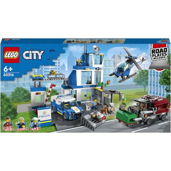 LEGO\u00ae City Posterunek policji 60316