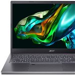 Laptop Acer Aspire 5 A515-48M cu procesor AMD Ryzen 5 7530U pana la 4.5GHz, 15.6", Full HD, 8GB, 512GB SSD, AMD Radeon Graphics, No OS, Gri