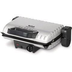 Gratar de masa Tefal - GC205012, antiaderent, cu nervuri, argintiu
