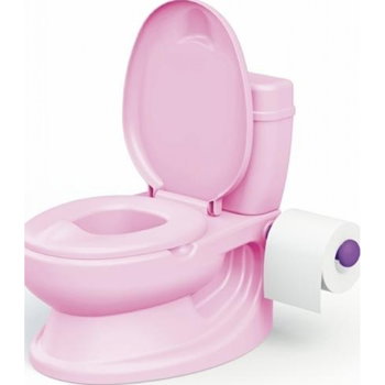 Olita tip WC, cu sunet, roz, 28x39x38cm - Dolu, Dolu