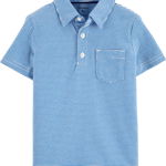 Carter’s Tricou tip polo cu dulgi albastre