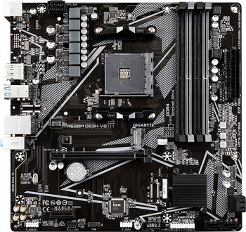 Placa de baza Gigabyte A520M DS3H V2, AMD A520, socket AM4, mATX