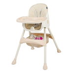 Scaun de masa 2 in 1 Juju Eat&Smile, Beige