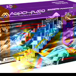 Joc de constructie magnetic - 20 piese