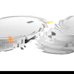 Aspirator robot, Xiaomi E5 BHR7969EU, aspirare uscata, acumulator 2600 mAh, 0.40 litri, 25 W, comenzi vocale, control din aplicatie, senzor anti-cadere, mop integrat, alb