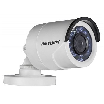 Camera de supraveghere Full HD 2 MP 1080p IR exterior, 1920X1080 pixeli 25 fps, iluminare minima 0.01 Lux, DS-2CD1023G0E-I C