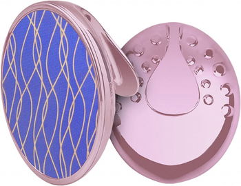 Epilator cu cristale nano YP Beauty, roz, 9 x 8 cm