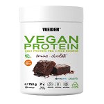 Proteina vegetala Weider Vegan Protein Brownie Chocolate 750 g