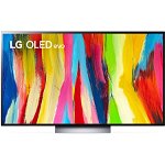 Televizor OLED Smart LG 55C21LA, 139cm, 4K Ultra HD, Procesor α9 Gen5 AI, HDR, 100Hz, Dolby Vision IQ si Dolby Atmos