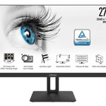 Monitor LED MSI Pro MP271QP 27 inch QHD IPS 5ms Black