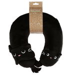 Set perna pentru gat si masca pentru somn - Relaxeazzz Feline Fine Cat | Puckator, Puckator