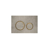 Clapeta de actionare Geberit Sigma21 aspect beton/inel auriu