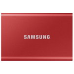 SSD Extern T7 500GB USB 3.2 2.5 inch Metallic Red, Samsung