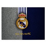 Tablou logo echipa Real Madrid FC fotbal - Material produs:: Poster pe hartie FARA RAMA, Dimensiunea:: 20x30 cm, 