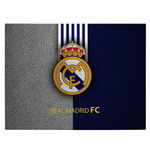 Tablou logo echipa Real Madrid FC fotbal - Material produs:: Poster pe hartie FARA RAMA, Dimensiunea:: 20x30 cm, 