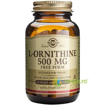 L-Ornithine 500mg 50cps (L-ornitina) SOLGAR