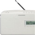 Radio portabil cu DAB Grundig Music BS 7000 DAB+ Alb - Argintiu, Grundig