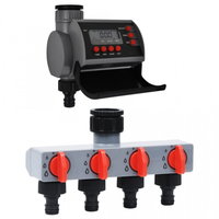 Programator irigații grădină, priză unică și distribuitor apă