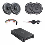 Pachet sistem audio Plug&Play Awave dedicat Ford + Amplificator, Awave