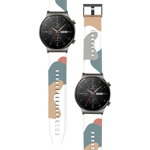 Curea silicon Moro V3 compatibila cu Huawei Watch GT 2 Pro Multicolor, OEM