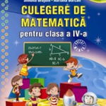 Culegere de matematică pentru clasa a IV-a - Paperback brosat - Simona Grujdin, Adriana Borcan - Aramis, 