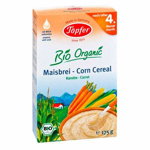 Cereale Bio Organic din porumb si morcov, +4 luni, 175 g, Topfer